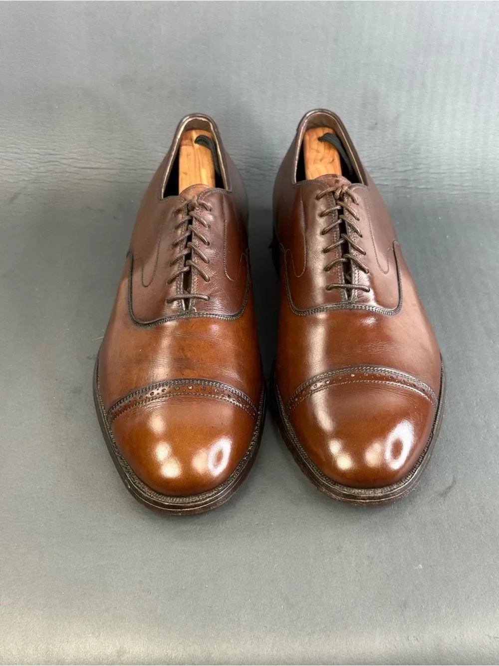 Johnston & Murphy Vintage Aristocraft brown leather Oxford men’s size 9D